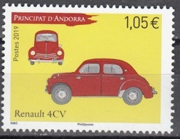 Andorre Français 2019 Renault 4CV Neuf ** - Ongebruikt