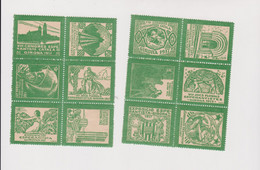 SPAIN 1917 GIRONA ESPERANTO Poster Stamps MNH - Nuevos