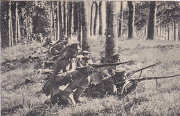 AK Infanterie Im Waldgefecht - Deutsche Soldaten Mit Gewehren - Feldpost Arm Batl 149 - 1918 (57421) - Weltkrieg 1914-18