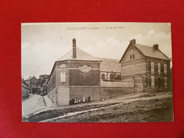 CPA  -   Flixecourt  -  (Somme) - Ecole De Filles - Flixecourt