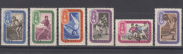 Russia USSR 1956 Olympic Games Issued 1957 Mi#1967-1972 Mint Never Hinged - Unused Stamps