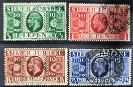 GREAT BRITAIN 1935 - Canceled - Sc# 226-229 - Oblitérés