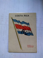 Costa Rica.no Postcard Cromos.cig Card.patricios 1910/40 Giant.flag.eucalol.soap.cromo.better Condition - Costa Rica