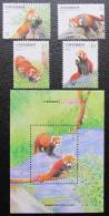 Taiwan 2007 Cute Animal - Lesser Panda Stamps & S/s Fauna  Bamboo Bear WWF - Unused Stamps