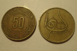 Algérie Algeria 50 Centimes 1980 1400 Ans De L'ascension De Mahomet KM 111 - Algeria