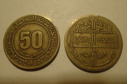 ALGERIE - ALGERIA - 50 CENTIMES 1975 - KM 109 - 30ième Anniversaire Des Massacres Du 8 Mai 1945 - Algeria