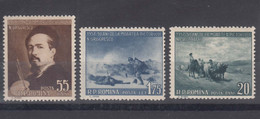 Romania 1957 Mi#1655-1657 Mint Never Hinged - Nuovi