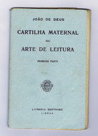 M1 A) Portugal João De Deus CARTILHA MATERNAL OU ARTE DE LEITURA 1ª Parte Ed. Livraria Bertrand - Scolastici