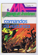 M1 A) Portugal Banda Desenhada BD MUNDO DE AVENTURAS - COMANDOS DA NATUREZA #81 17.04. 1975 - Stripverhalen & Mangas (andere Talen)