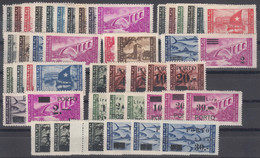 Istria Litorale Yugoslavia Occupation Complete, 1945/1946 Sass#41-66 Porto #1-19 Mint Never Hinged - Occ. Yougoslave: Istria