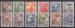 Yugoslavia Republic 1950 Mi#628-639 Mint Never Hinged - Ungebraucht