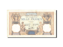 Billet, France, 1000 Francs, 1 000 F 1927-1940 ''Cérès Et Mercure'', 1939 - 1 000 F 1927-1940 ''Cérès Et Mercure''