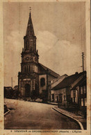 Souvenir De GROSBLIEDERSTROFF (Moselle) L'Église - Sarreguemines