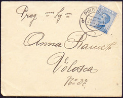 ITALIA - ISTRIA - ISTRA - PINGUENTE  To VOLOSCA  - 1920 - Zonder Classificatie