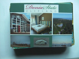 Nederland Holland Pays Bas Vlieland Met Hotel Donia State Aan De Badweg - Vlieland
