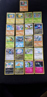 Carte Lot De 21 POKEMON 2015 Mimigal  Coupenotte Pikachu Axoloto Tylton Mucuscule Marisson Tarsal Scorplane Brutalibré - Lots & Collections