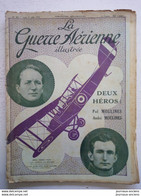 1918 LA GUERRE AÉRIENNE ILLUSTRÉE N° 89 - DEUX HÉROS LES FRÈRES MOULINES  - 30 éme VICTOIRE DE  GUYNEMER - 1900 - 1949