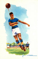 Sport Football * Cpa Illustrateur Jean MASSA * Cpa Illustrée Foot Footballeur Match - Football