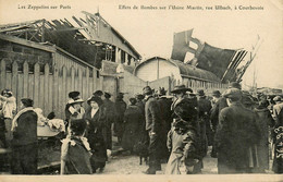 Courbevoie * Effets De Bombes Sur L'Usine MARTIN , Rue Ulbach - Courbevoie