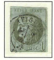 FRANCE Classique 1870: Le Y&T 39C, Obl. CAD, Forte Cote - 1870 Uitgave Van Bordeaux