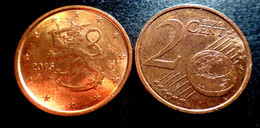 2015 FINLAND  2  EURO CENT  COIN  CIRCULATED - Finnland