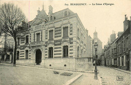 Beaugency * Rue Du Village Et La Banque Caisse D'épargne * Bank Banco - Beaugency