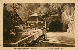 St Christophe La Grotte * Le Chalet Hôtel Bénazet * Café Restaurant Hôtel Du Tunnel - Other & Unclassified