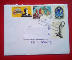 Cover From Canada To Philippines - Lettres & Documents