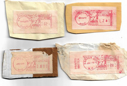 USA 1977 ,postmarks On Fragment , Glendale Arizona , Waterbury Connecticut , Garden City N.Y. , Iola Wisconsin - Otros & Sin Clasificación