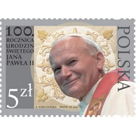&#128681; Discount - Poland 2020 The 100th Anniversary Of The Birth Of John Paul II  (MNH)  - Religion, Pope - Papi