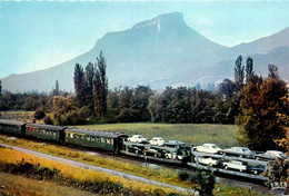 Train * Chemin De Fer Français * Auto Couchettes * Ligne Chemin De Fer - Eisenbahnen