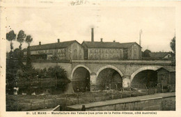 Le Mans * La Manufacture Des Tabacs * Usine Industrie * Tabac * Vue Prise De La Petite Vitesse - Le Mans