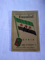 Siria.the Flag.cromo.no Postcard.1940.eucalol Soap Cromos(2) Different.better.condition. - Syrie