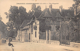 91-DRAVEIL-CHAMPOSAY- UNE PROPRIETE - Draveil