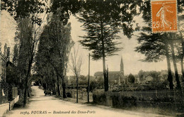 Fouras * Le Boulevard Des Deux Ports * Automobile Voiture Ancienne - Fouras-les-Bains