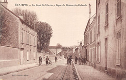 91-ETAMPES-LE PONT SAINT-MARTIN LIGNE DE BEAUNE-LA-ROLANDE - Etampes