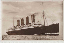 RMS MAURETANIA - Steamers