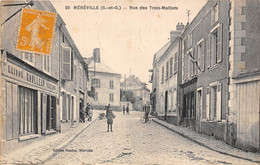 91-MEREVILLE- RUE DES TROIS-MAILLETS - Mereville