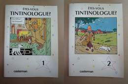 Tintin / Etes-vous Tintinologue / Volumes 1 & 2 - Hergé