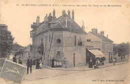 91-SAINT-MICHEL-SOUS-ORGE- CARREFOUR DES RUES DU FOUR ET DE MONTLHERY - Saint Michel Sur Orge