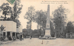 91-BRUNOY- LA PYRAMIDE- ROUTE DE PARIS A MELUN - Brunoy