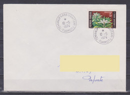 Polynesie Lettre #566 - 1974 Temanufaara Vahitahi Tuamotu En Papeete - Interinsulaire - Covers & Documents