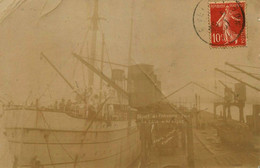 Pauillac * Carte Photo 1909 * Départ Du Bateau PARAGUAY Paraguay Pour La Côte D'afrique * Commerce Paquebot ? - Pauillac