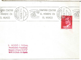 BARCELONA CC CON MAT RODILLO 1977 CAMAPAÑA CONTRA EL HAMBRE - Contre La Faim
