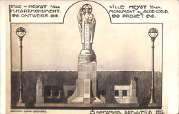 Heyst Heist - H. Hartmonument Ontwerp-Projet Monument Du Sacré-Coeur - Heist