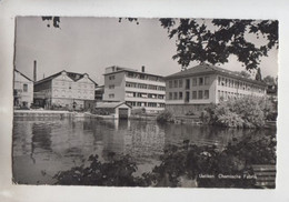 UETIKON - CHEMISCHE  Fabrik Cartolina Viaggiata  5-11-1963 - ( Cart. 681 ) - Uetikon Am See