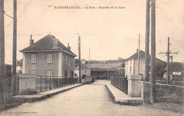 38 - St-André-le-Gaz - Le Pont - Quartier De La Gare - Saint-André-le-Gaz