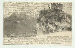 GRUSS VOM FALKENSTEIN - RUINE FALKENSTEIN BEI PFRONTEM 1899 VIAGGIATA  FP - Cham