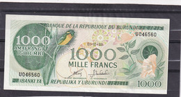 Burundi 1000 Fr 1989 Unc .... - Other - Africa