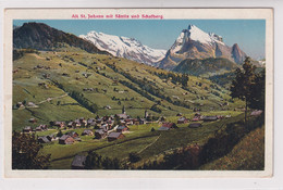 Alt St. Johann Mit Säntis Und Schafberg - Berg
